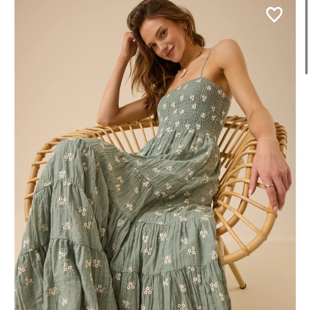 Baylor Embroidered Maxi Dress